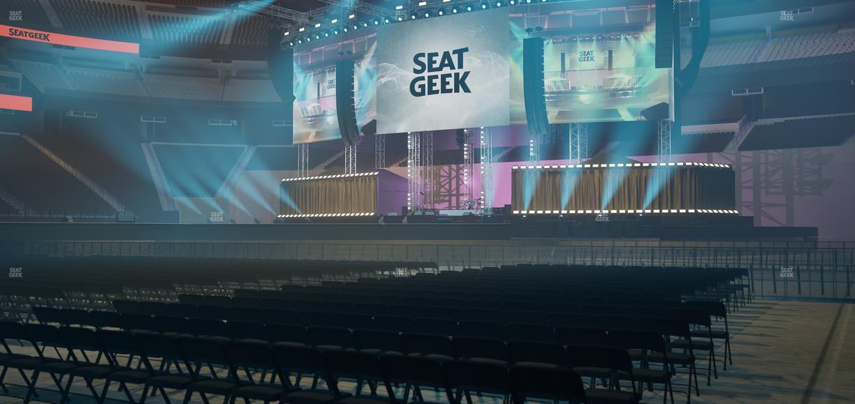 Allegiant Stadium - Section Floor B 1 Seat View