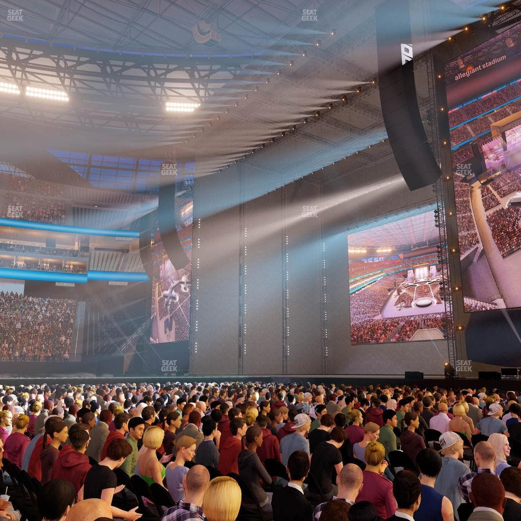 Allegiant Stadium - Section Floor B 1 Seat View