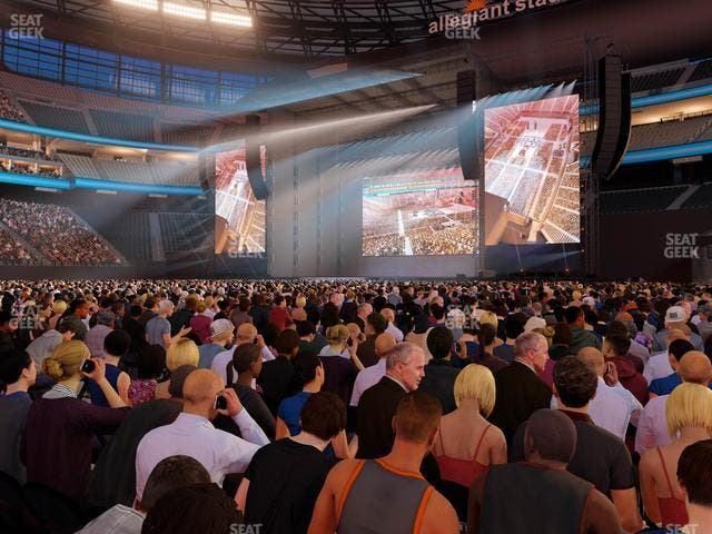 Allegiant Stadium - Section Floor B 1 Seat View