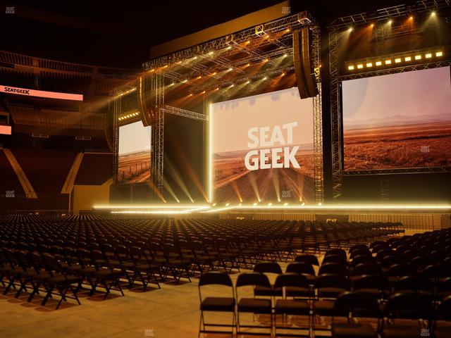 Allegiant Stadium - Section Floor B 1 Seat View