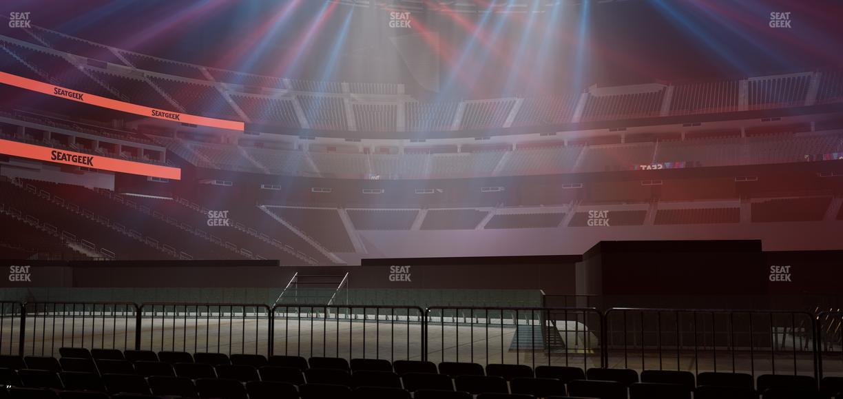 Allegiant Stadium - Section Floor B 1 Seat View