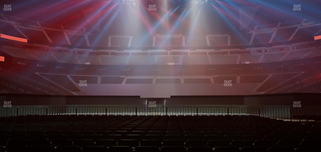 Allegiant Stadium - Section Floor B 2 Seat View