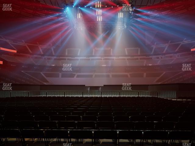 Allegiant Stadium - Section Floor B 2 Seat View Allegiant Stadium - Section Floor B 2 Seat View