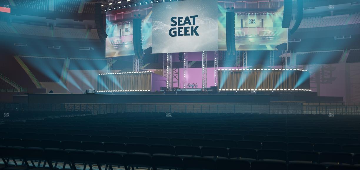 Allegiant Stadium - Section Floor B 2 Seat View