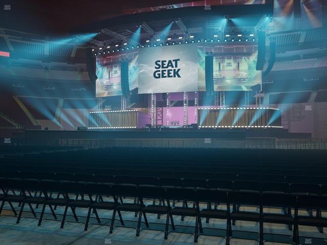 Allegiant Stadium - Section Floor B 2 Seat View