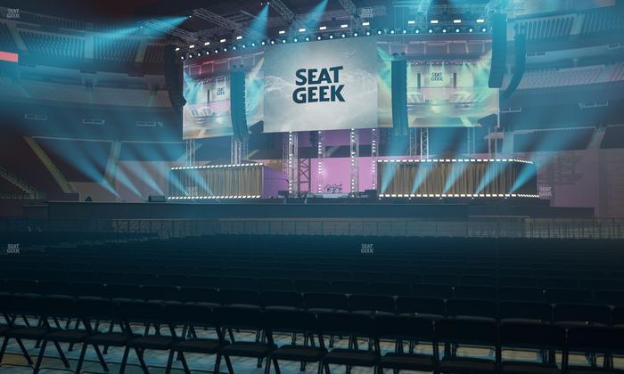 Allegiant Stadium - Section Floor B 2 Seat View