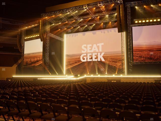 Allegiant Stadium - Section Floor B 2 Seat View