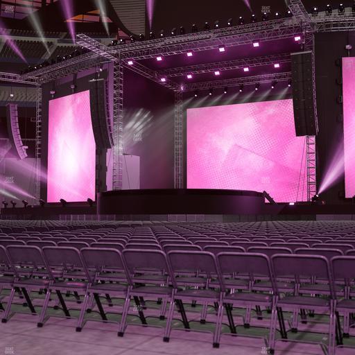 Allegiant Stadium - Section Floor B 2 Seat View