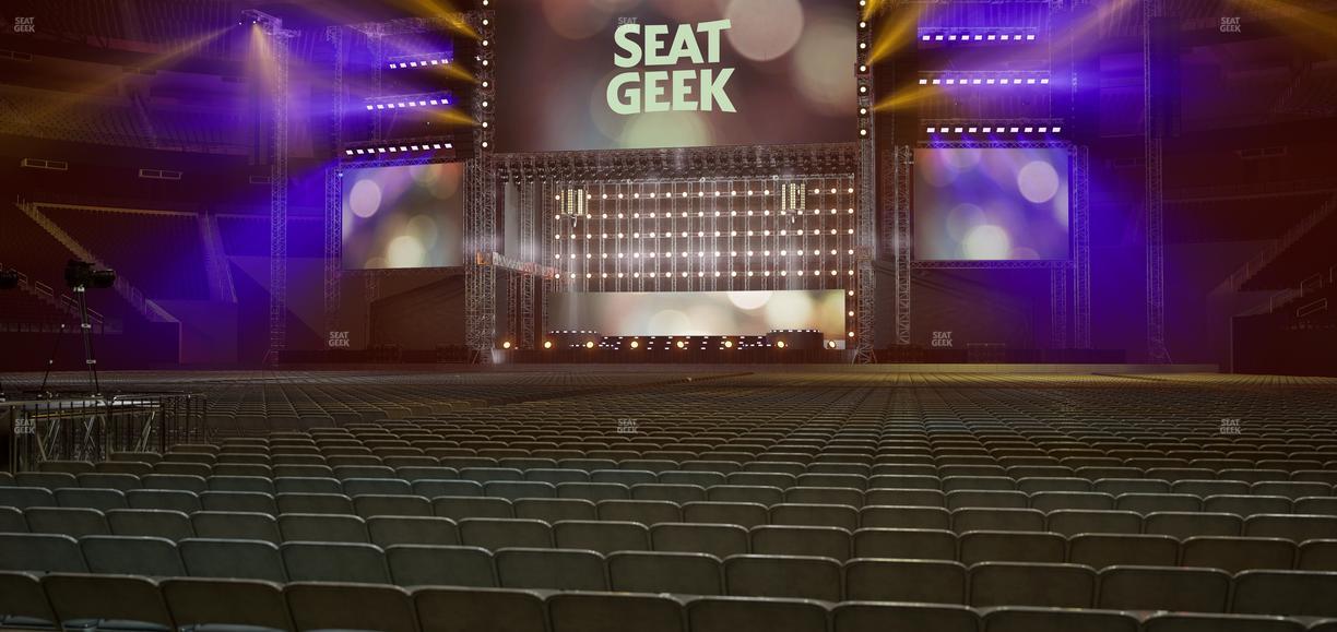 Allegiant Stadium - Section Floor B 2 Seat View