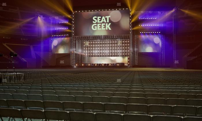 Allegiant Stadium - Section Floor B 2 Seat View