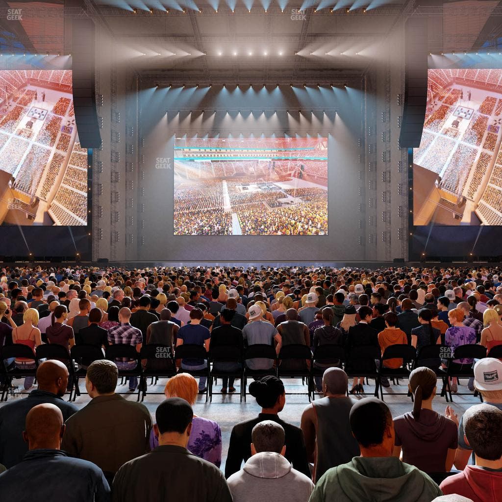 Allegiant Stadium - Section Floor B 3 Seat View