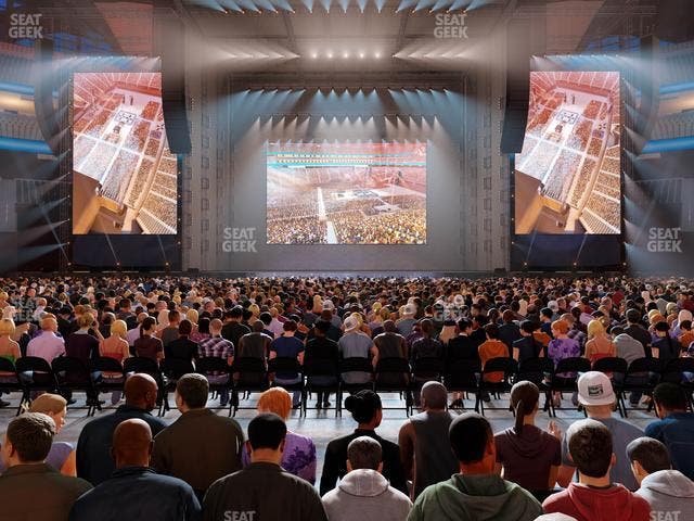Allegiant Stadium - Section Floor B 3 Seat View