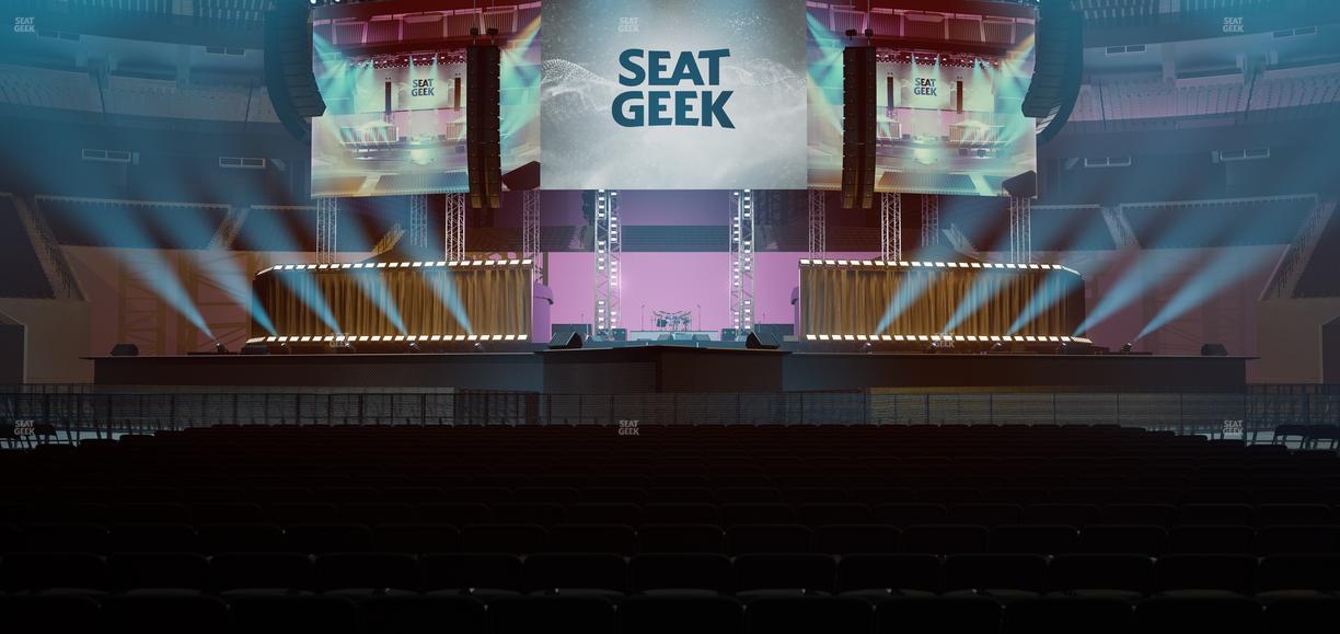 Allegiant Stadium - Section Floor B 3 Seat View