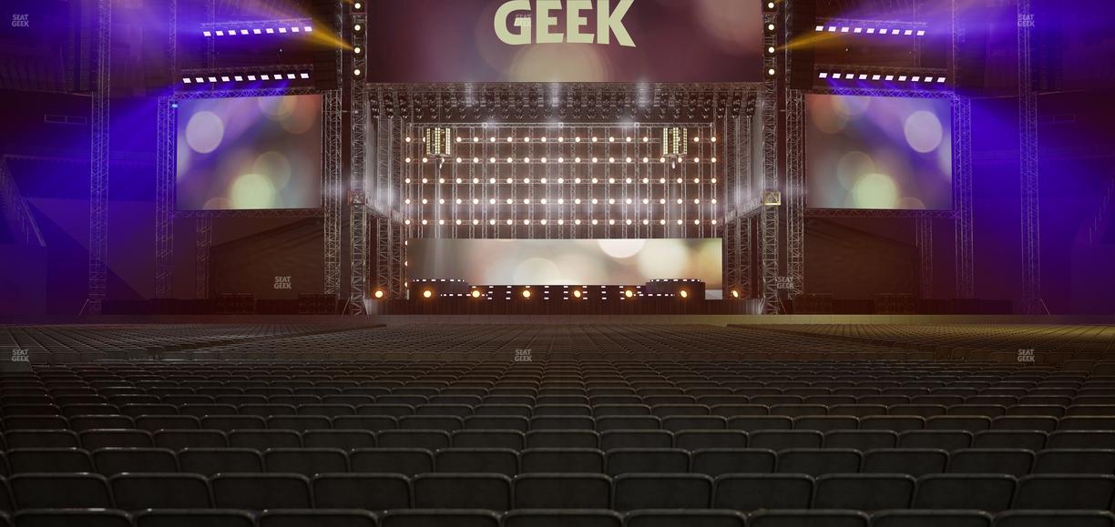 Allegiant Stadium - Section Floor B 3 Seat View