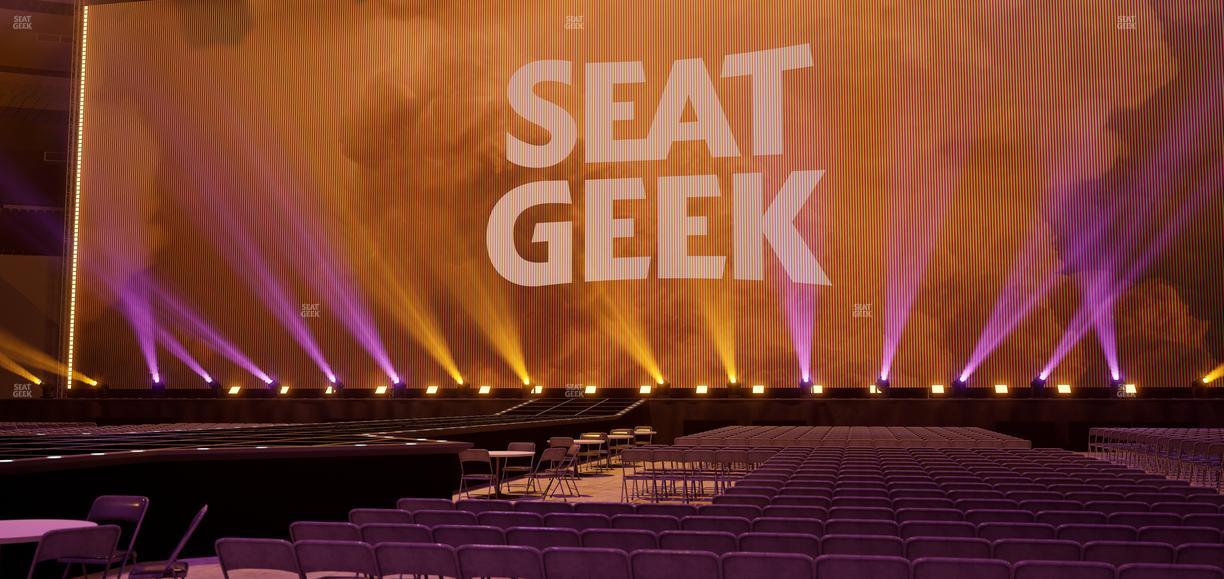 Allegiant Stadium - Section Floor B 3 Seat View