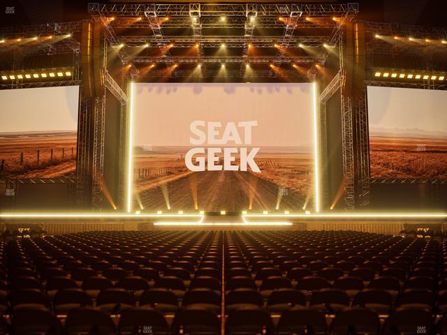 Allegiant Stadium - Section Floor B 3 Seat View