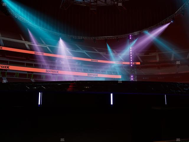 Allegiant Stadium - Section Floor B 4 Seat View