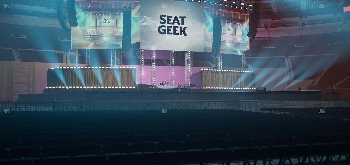 Allegiant Stadium - Section Floor B 4 Seat View