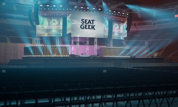 Allegiant Stadium - Section Floor B 4 Seat View