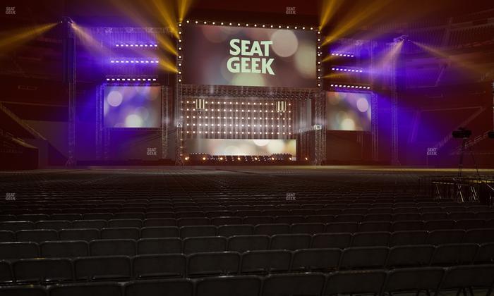 Allegiant Stadium - Section Floor B 4 Seat View