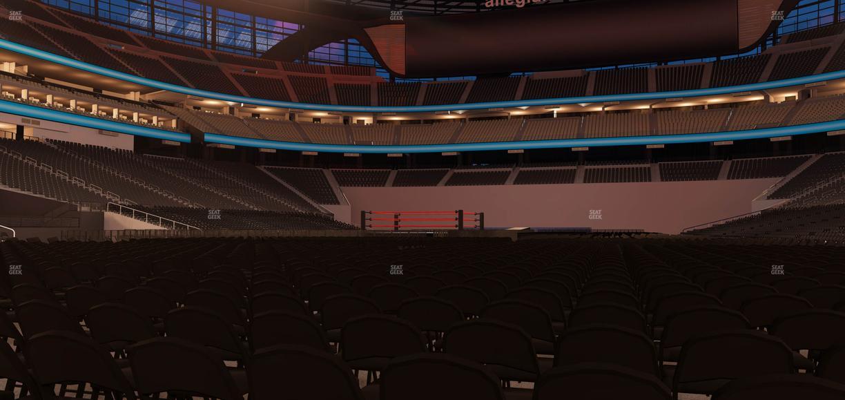 Allegiant Stadium - Section Floor B 5 Seat View