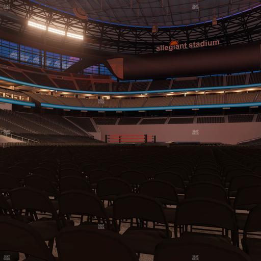 Allegiant Stadium - Section Floor B 5 Seat View