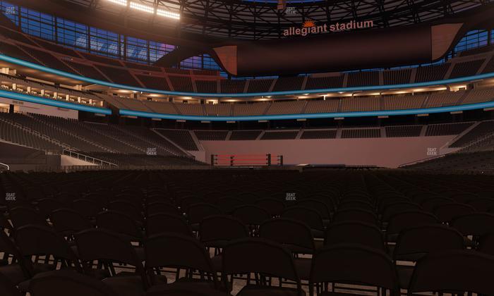 Allegiant Stadium - Section Floor B 5 Seat View