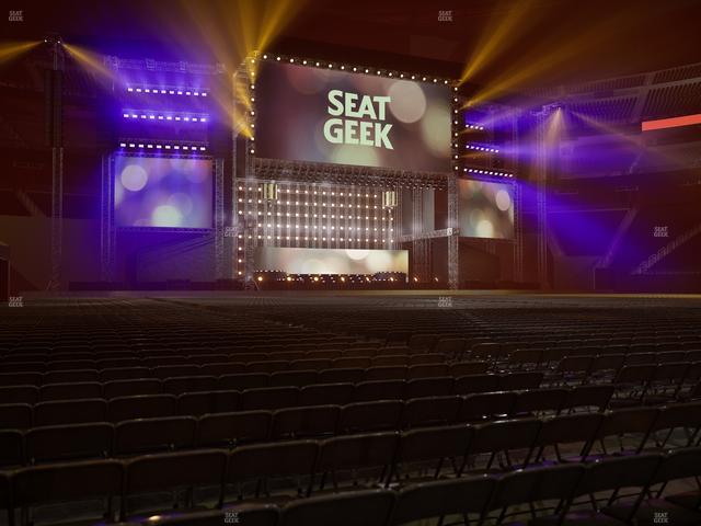 Allegiant Stadium - Section Floor B 5 Seat View Allegiant Stadium - Section Floor B 5 Seat View