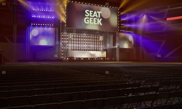 Allegiant Stadium - Section Floor B 5 Seat View