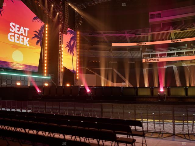 Allegiant Stadium - Section Floor B 6 Seat View