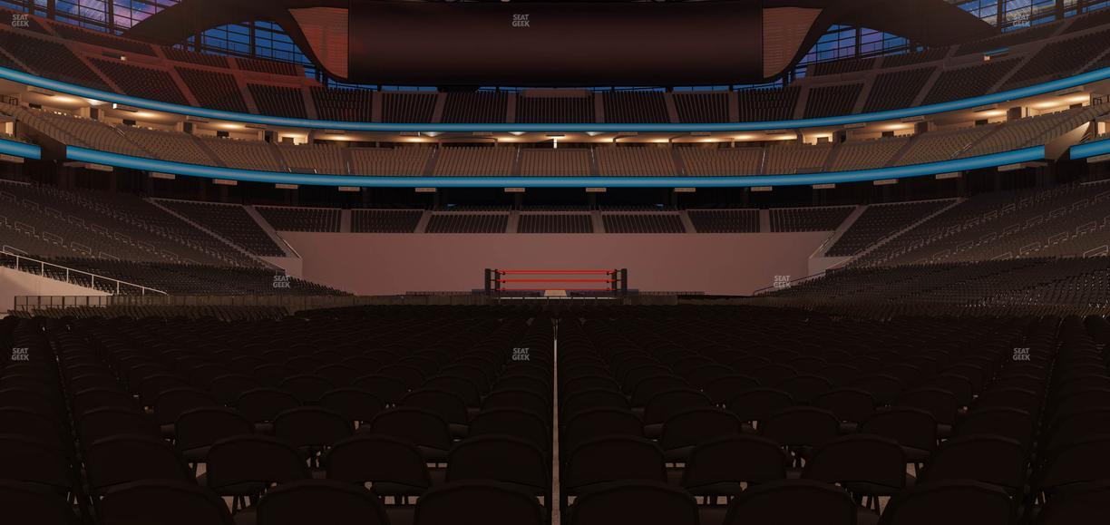 Allegiant Stadium - Section Floor B 6 Seat View