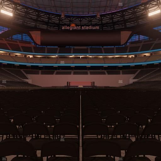 Allegiant Stadium - Section Floor B 6 Seat View