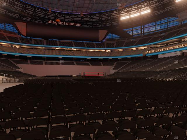 Allegiant Stadium - Section Floor B 7 Seat View Allegiant Stadium - Section Floor B 7 Seat View