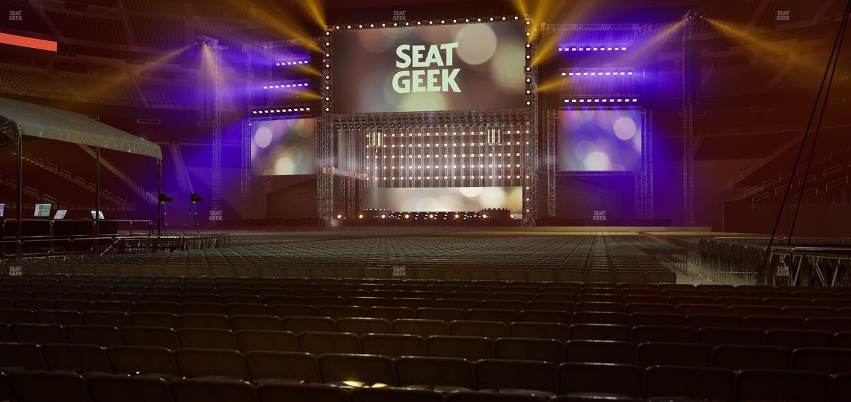 Allegiant Stadium - Section Floor C 2 Ada Seat View