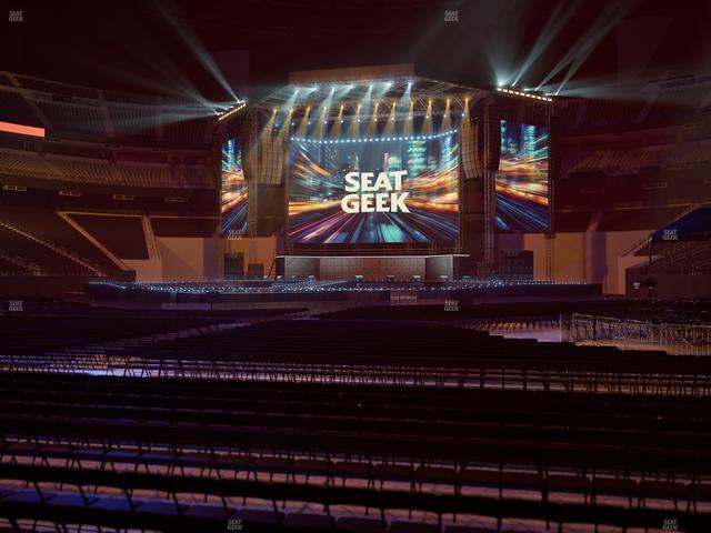 Allegiant Stadium - Section Floor C 2 Ada Seat View