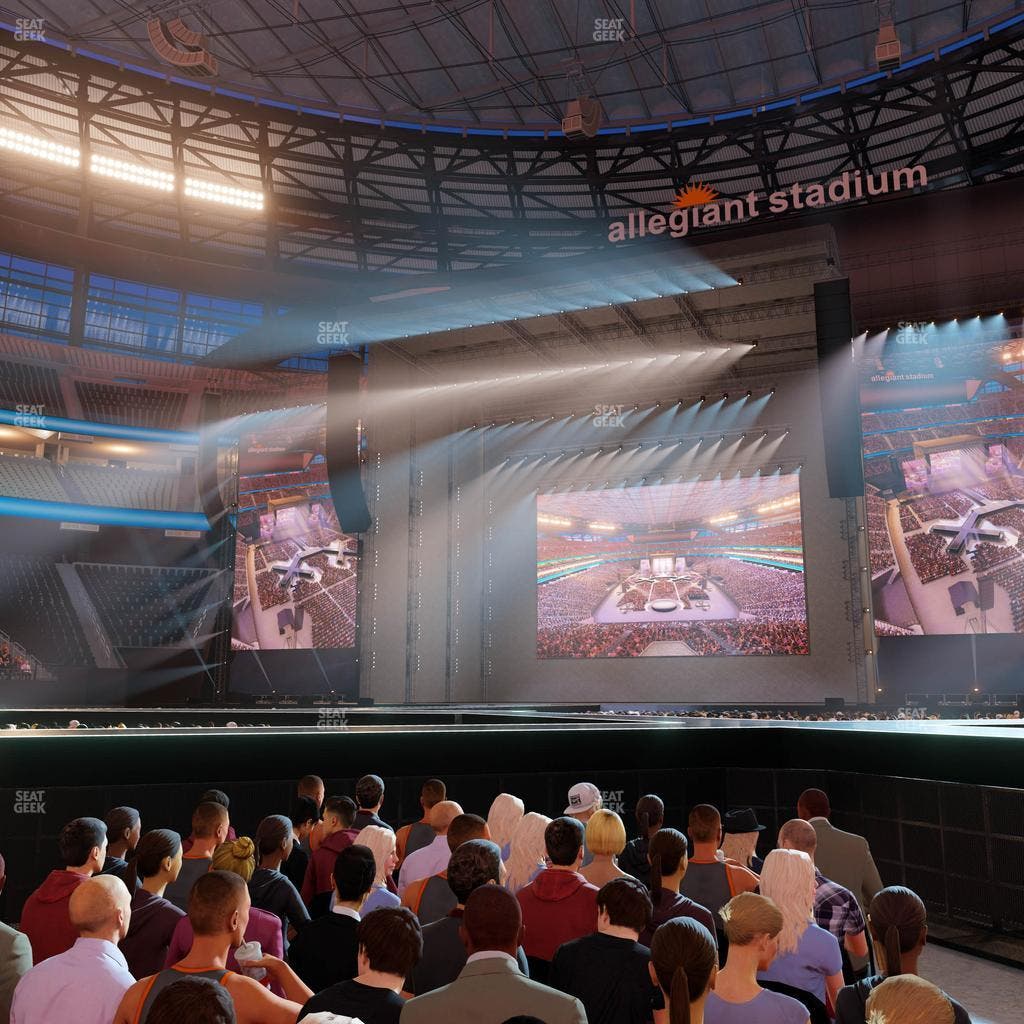 Allegiant Stadium - Section Floor C 2 Seat View