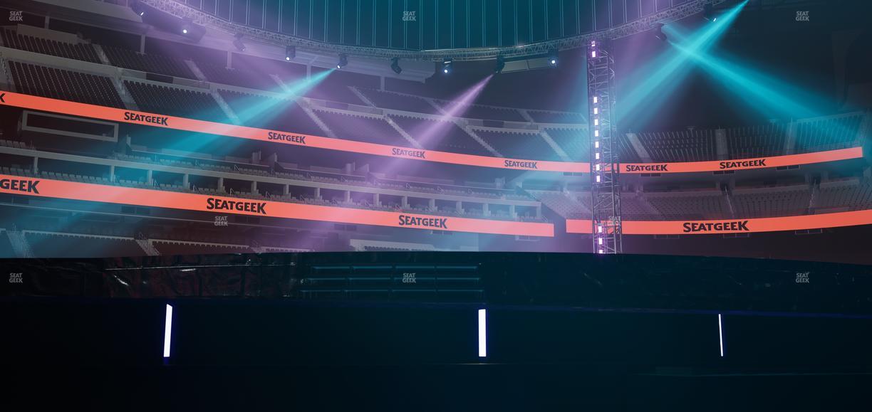 Allegiant Stadium - Section Floor C 2 Seat View