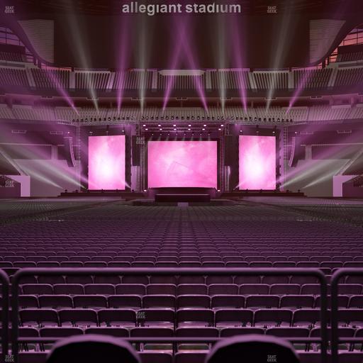 Allegiant Stadium - Section Floor C 3 Ada Seat View