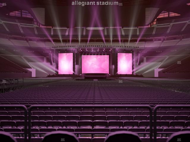 Allegiant Stadium - Section Floor C 3 Ada Seat View Allegiant Stadium - Section Floor C 3 Ada Seat View