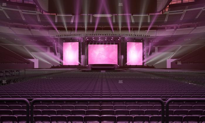 Allegiant Stadium - Section Floor C 3 Ada Seat View