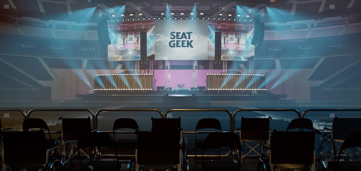 Allegiant Stadium - Section Floor C 3 Ada Seat View