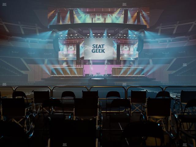 Allegiant Stadium - Section Floor C 3 Ada Seat View