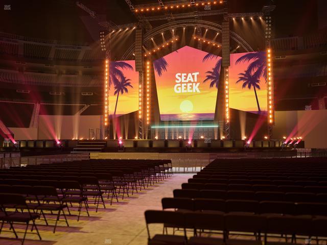 Allegiant Stadium - Section Floor C 3 Seat View