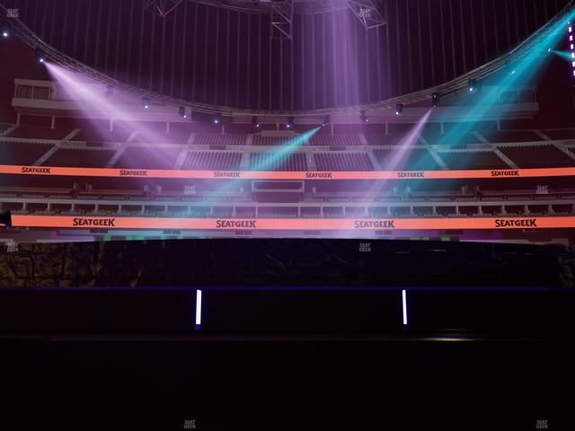 Allegiant Stadium - Section Floor C 3 Seat View