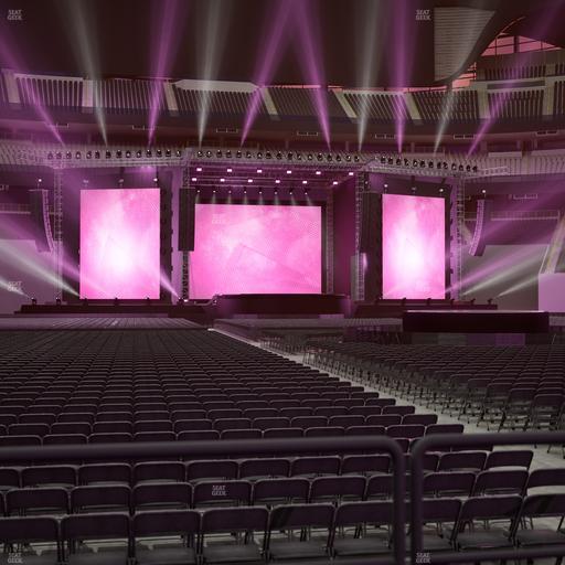 Allegiant Stadium - Section Floor C 4 Ada Seat View