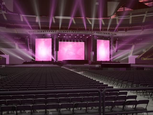 Allegiant Stadium - Section Floor C 4 Ada Seat View Allegiant Stadium - Section Floor C 4 Ada Seat View