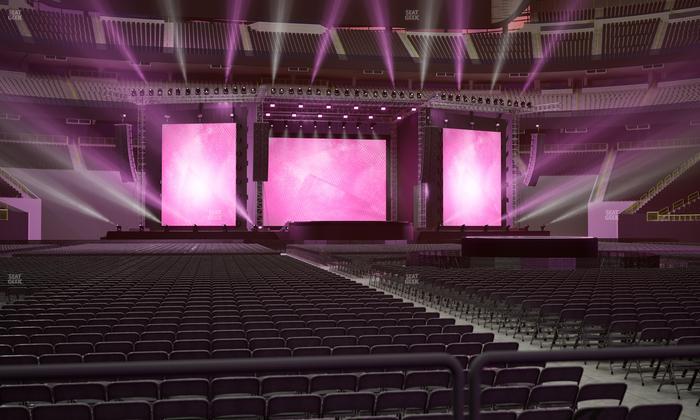 Allegiant Stadium - Section Floor C 4 Ada Seat View