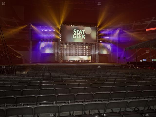 Allegiant Stadium - Section Floor C 4 Ada Seat View Allegiant Stadium - Section Floor C 4 Ada Seat View