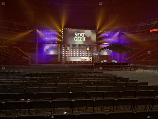 Allegiant Stadium - Section Floor C 4 Seat View Allegiant Stadium - Section Floor C 4 Seat View