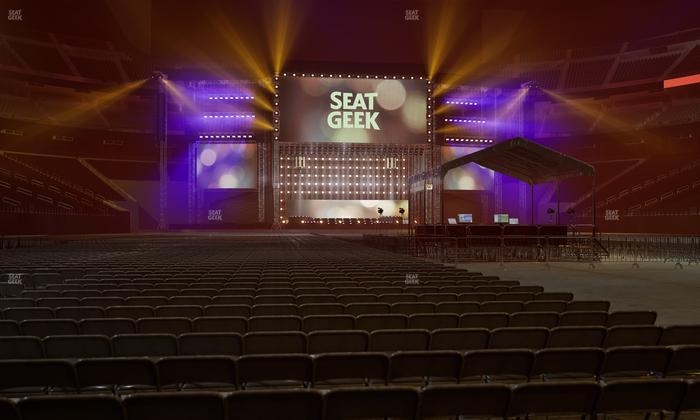 Allegiant Stadium - Section Floor C 4 Seat View